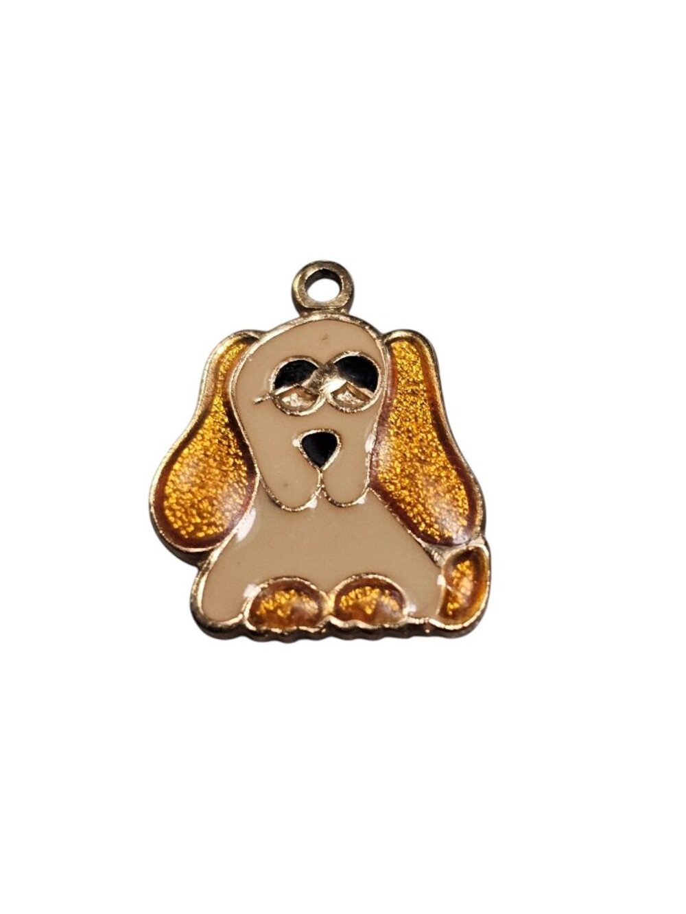 Vintage - Basset Hound Dog Earrings - Picture 4 of 6